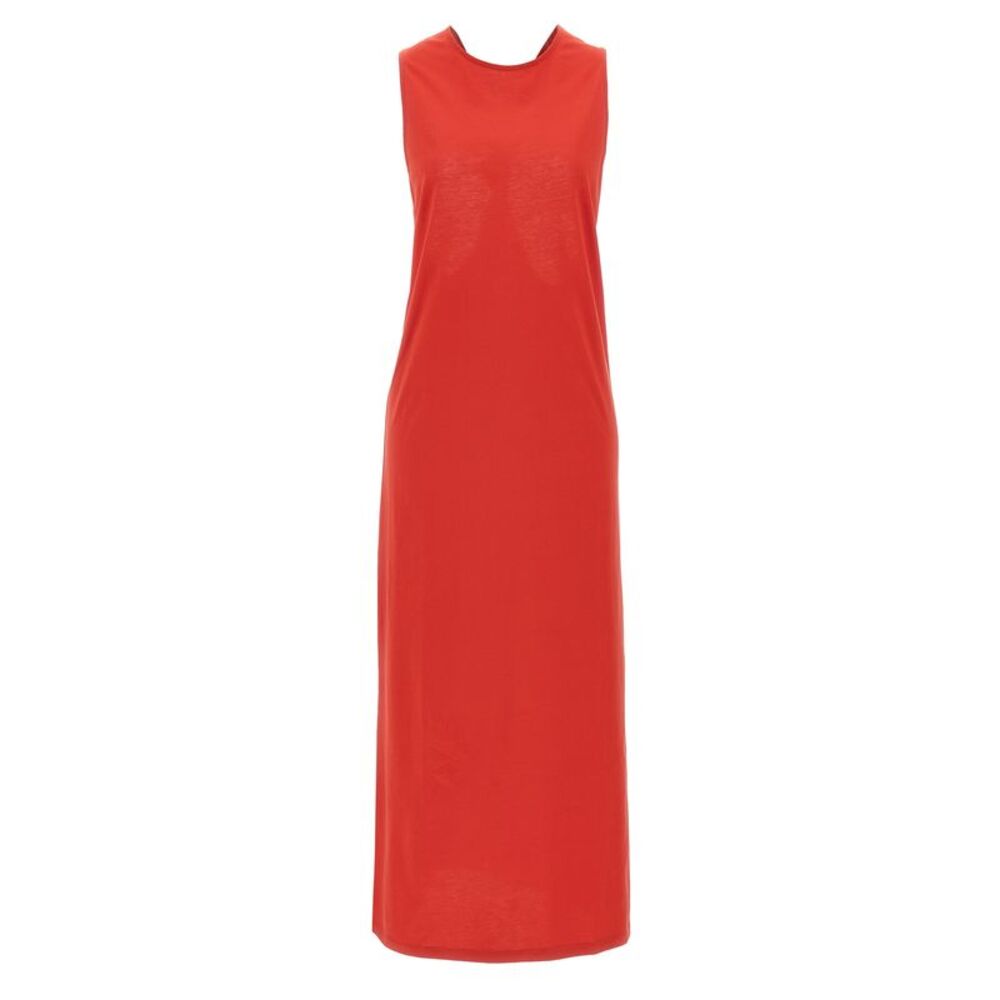Loulou De Saison Multicolor Cotton Midi Women's Dress
